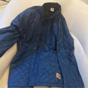 The North Face Men's Navy Quilted Shirt Jacket